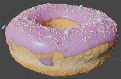 Donut Mesh Is Clipping Through The Icing In Render Grindskills