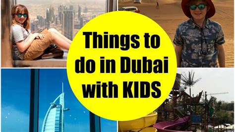 Things To Do In Dubai With Kids Youtube