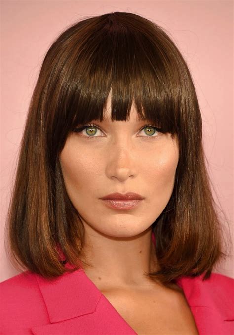 18 Brilliant Straight Hairstyles With Bangs For A Fresh New Look Fringe Hairstyles Fringe