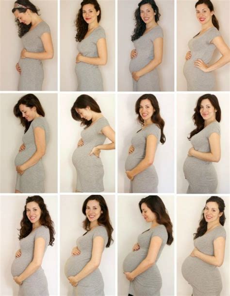 Baby Bump Babybauchphotos Make Yourself Tips Time Lapse Pregnancy