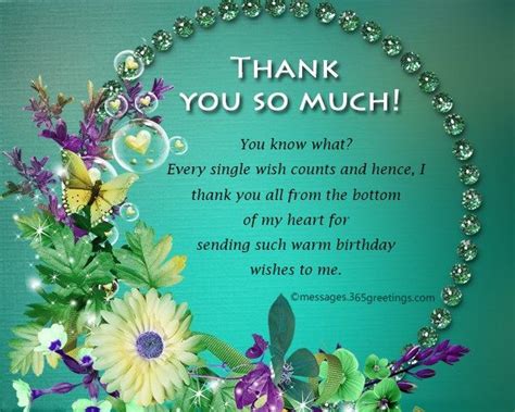 How to say thanks for birthday gifts. Birthday Thank You Messages, Thank You for Birthday Wishes ...