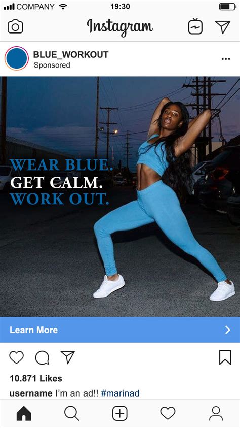Blue Activewear Campaign On Behance