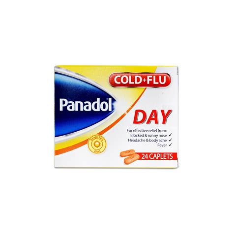 Buy Panadol Cold And Flu Day Tablets 24s Online In Qatar View Usage