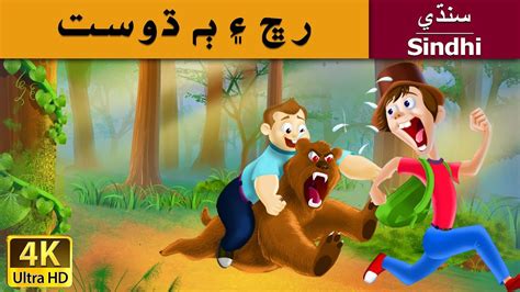 بيئر ۽ ٻه دوست bear and two friends in sindhi sindhi story sindhi fairy tales youtube