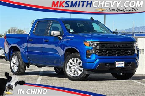 New 2023 Chevrolet Silverado 1500 Custom Crew Cab In Chino N230064 M