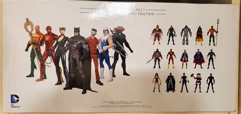 Justice League 7 Pack Action Figure Box Set Dc Collectibles Dc Comic