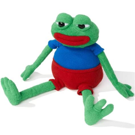 Pepe The Frog Plushie 669393688358 Ebay