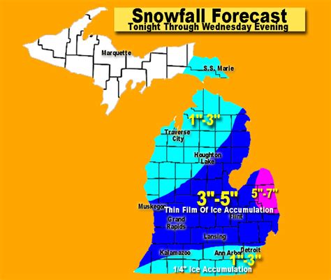 Michigan Evening Weather Update Expect Freezing Rain For The Commute