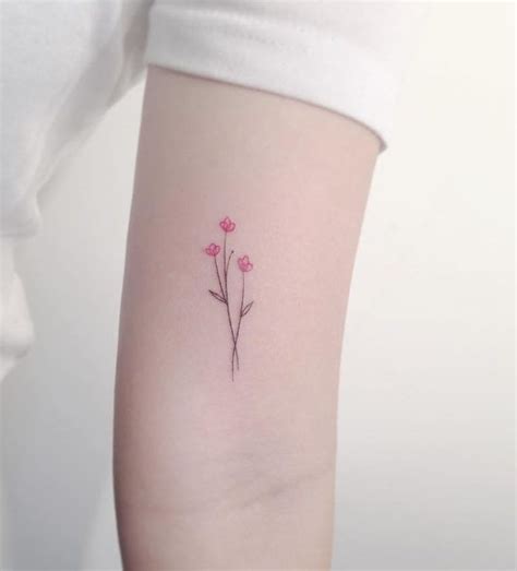 40 Most Adorable Small Flower Tattoos For Women Tattoos For Women