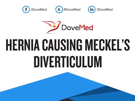 Hernia Causing Meckels Diverticulum