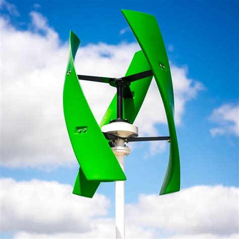400w Wind Turbine Power Generator Green Noiseless Vertical Maglev