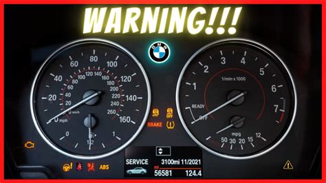 Bmw Series Dashboard Warning Lights Symbols Explained Vlrengbr