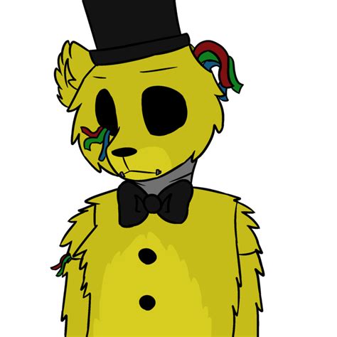Golden Freddy Drawing Free Download On Clipartmag