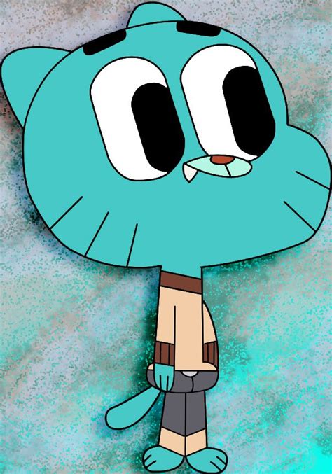 How To Draw Gumball From Amazing World Of Gumball Draw Central