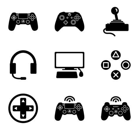 Video Game Controller Icon At Collection Of Video