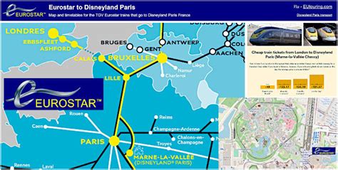Eurostar Train From Disneyland Paris To London Airfare Deals Cheap