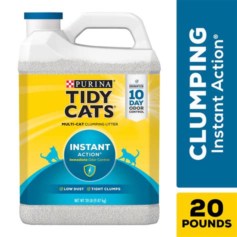 Purina Tidy Cats Clumping Cat Litter Instant Action Multi Cat Litter