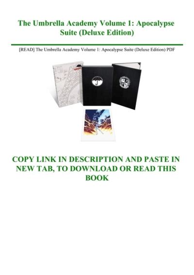 Read The Umbrella Academy Volume 1 Apocalypse Suite Deluxe Edition Pdf