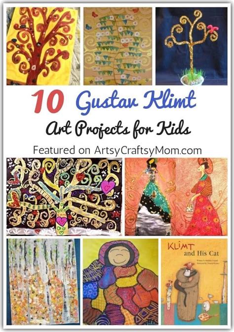 10 Gustav Klimt Art Projects For Kids Artofit