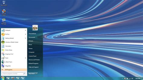 Abstract Blue 4 Windows 7 Theme By Windowsthemes On Deviantart