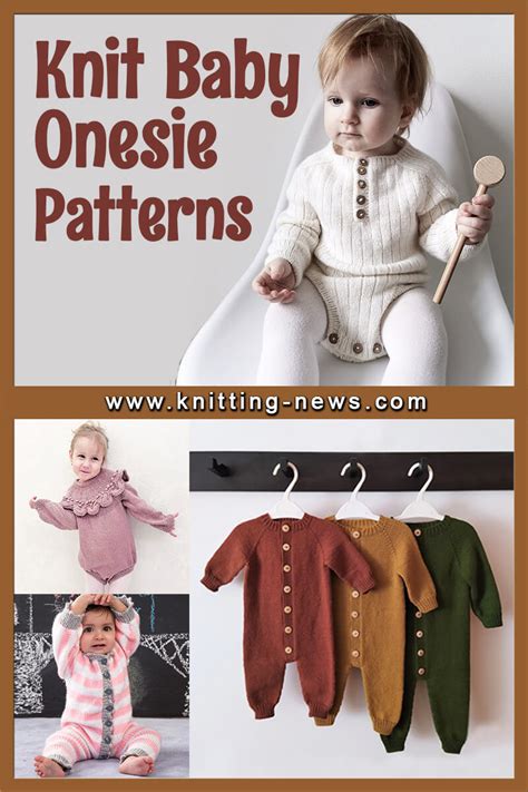 10 Knit Baby Onesie Patterns Knitting News