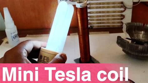 How To Make A Tesla Coil At Home Wireless Power Transfer Youtube