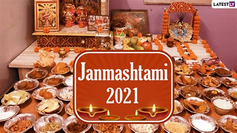 Festivals And Events News Janmashtami 2021 What Is Chappan Bhog 56