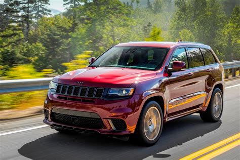 2021 Jeep Grand Cherokee Trackhawk Review Pricing Grand Cherokee