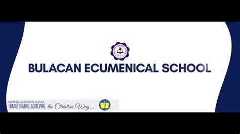 Bulacan Ecumenical School Educational Mandate Mission Vision And Core