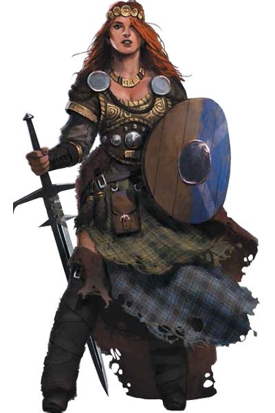 7th Sea 2e Character Woman Of Highland Marches Credits To John Wick
