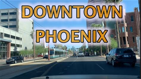Driving Downtown Phoenix Arizona Tour Youtube