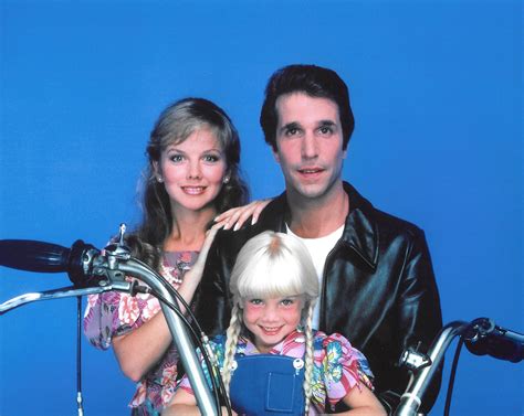 Discover and share happy days quotes. Linda Purl, Heather O'Rourke, Henry Winkler (Color ...