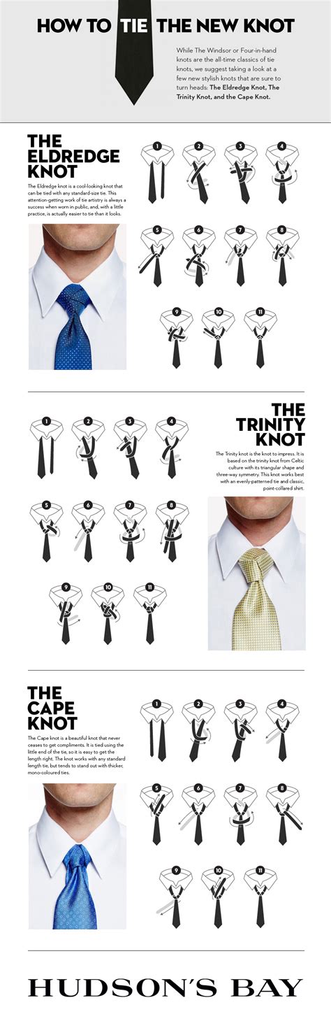 Infographic How To Tie The Trinity Knot And More Best