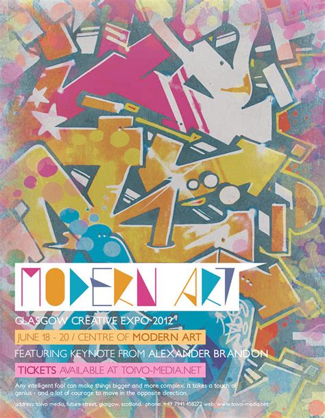 Modern Art Poster by martinemes on DeviantArt