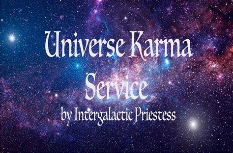Universe Karma Service Revenge Spell Justice Spell Etsy