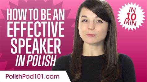 How To Be An Effective Polish Speaker In 10 Minutes Youtube