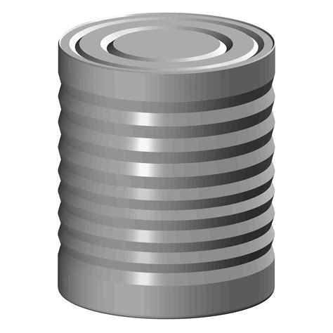 Tin Can Clipart Clipground