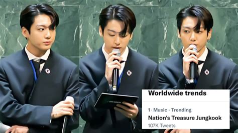 Btss Jungkook Mesmerizes Global Audiences With His Powerful Speech And