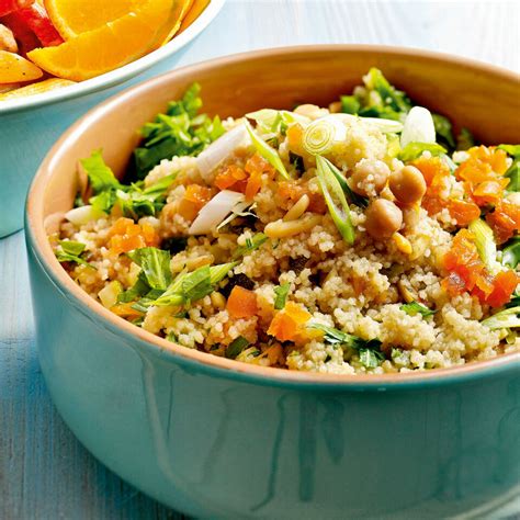 Couscous -Salat mit Kichererbsen Rezept