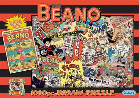 Gibsons The Beano 75 Years Jigsaw Puzzle 1000 Pieces Uk