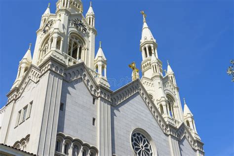 St Peter And Paul Church In San Francisco Usa Stock Image Image Of