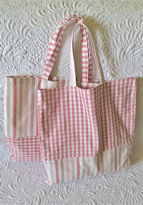 Quick Shopping Bag Pattern Sew Reusable Shopping Bags