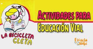 Descarga esta caligrafía vocales para imprimir en pdf. Actividades de educación vial para niños de infantil y primaria