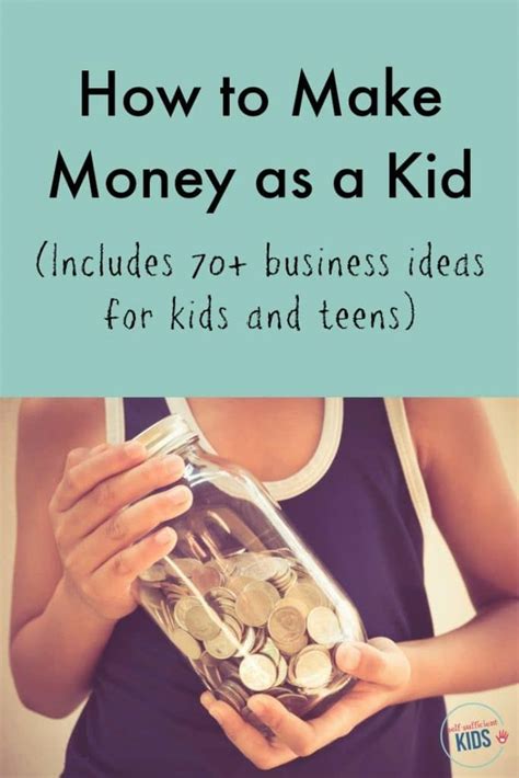 This is the best place for kids and teens to get ideas and make money fast. Pin on How to Make Money as a Kid