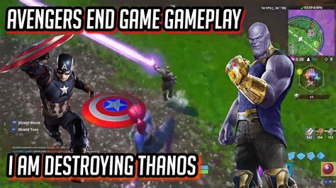Avengers Endgame Ltm I Am Destroying Thanos First Gameplay Youtube