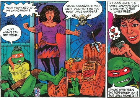 Tmnt Entity Was April Oneil Originally Black In The Mirage Comics