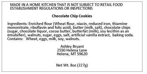 The texas cottage food law allows individuals to sell certain foods made in home kitchens, without having to get a food manufacturers' license, use a commercial kitchen, or be subject to inspections by the state or local health departments. Top 70 of Cottage Food Label | polepositionricotetoday