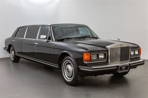 1987 Rolls Royce Silver Spur Limousine Beverly Hills Car Club