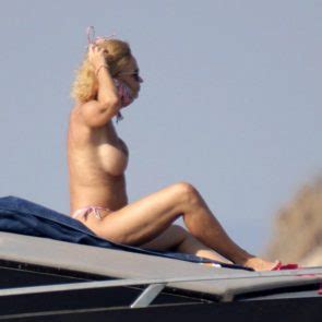 Old TV Host Marlene Mourreau Nude Tits On The Yacht Scandal Planet