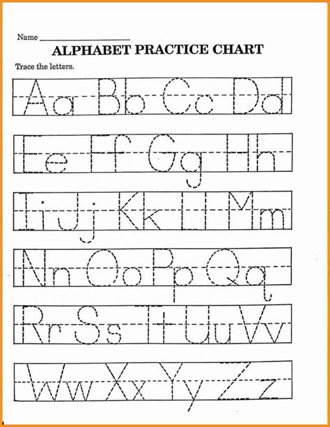 Alphabet Coloring Chart Printable Beautiful 7 Pre K Worksheets